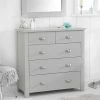 Baths Mark Harris Furniture Sandringham Grey 3 + 2 Drawer Chest