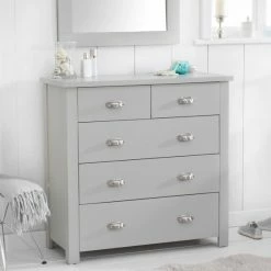 Baths Mark Harris Furniture Sandringham Grey 3 + 2 Drawer Chest
