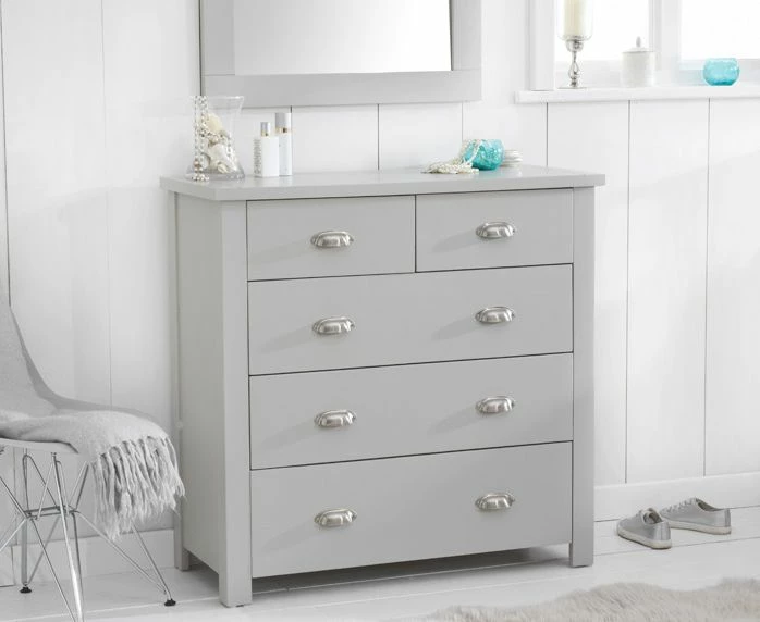 Baths Mark Harris Furniture Sandringham Grey 3 + 2 Drawer Chest