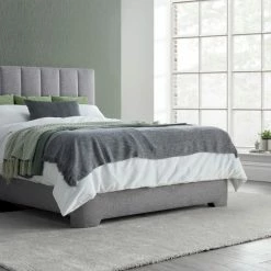 Beds Kaydian Medburn Marbella Grey Ottoman Bed Frame