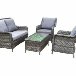 Signature Weave Mia 4 Seat Sofa Set