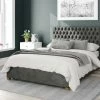 Better Bed Company Better Reading Granit Black Ottoman Bed Beds
