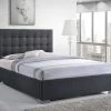 Time Living Nevada Grey Fabric Bed Frame Beds