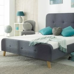 Furn Beds Niece Fabric Bed