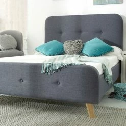 Furn Beds Niece Fabric Bed