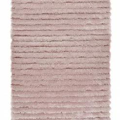 Baths Origins Carved Glamour Rug Blush Pink