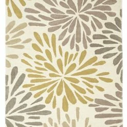 Origins Flowerburst Grey Rug