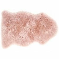 Origins Genuine Sheepskin Adobe Rose Rug