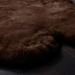 Origins Genuine Sheepskin Chocolate Rug