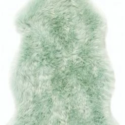 Origins Genuine Sheepskin Mint Rug Baths