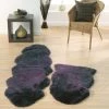 Baths Origins Genuine Sheepskin Plum Rug