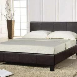 LP Beds Pravado Leather Bed
