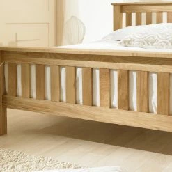 Emporia Beds Richmond Chunky Oak Bed
