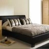 Time Living Roma Faux Leather Bed Frame