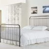 Time Living Rose Black Nickel Bed Frame