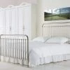 Beds Time Living Rose Polished Nickel Bed Frame