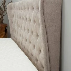 Emporia Beds Kensington Wing Fabric Ottoman Bed