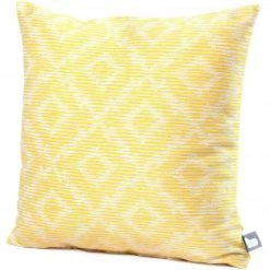 Baths Maze Rattan Fabric Scatter Cushions Santorini Yellow