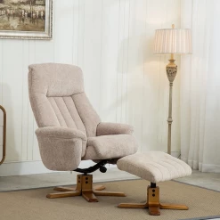 GFA St Tropez Recliner And Foot Stool