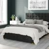 Better Bed Company Better Cheshire Black Ottoman Bed