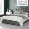 Better Bed Company Better Cheshire Granit Black Ottoman Bed
