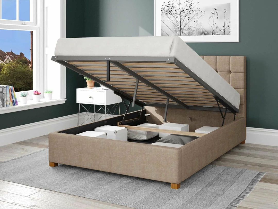 Better Bed Company Beds Better Cheshire Mink Ottoman Bed