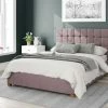 Better Bed Company Better Cheshire Light Purple Ottoman Bed