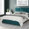 Better Bed Company Better Cheshire Emerald Green Ottoman Bed Beds