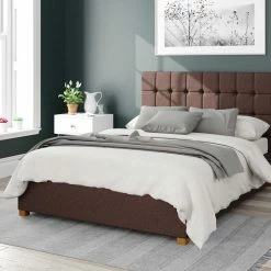 Better Bed Company Better Cheshire Dark Brown Ottoman Bed
