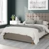 Better Bed Company Better Cheshire Light Brown Ottoman Bed Beds