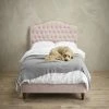 LPD Furniture Sorrento Pink Bed Frame Beds