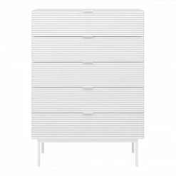 Steens Soma 5 Drawer Chest White Baths