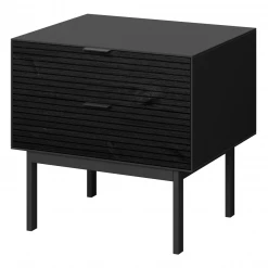 Steens Soma Night Table Black Baths