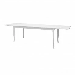 Baths Steens Baroque White Extendable Table