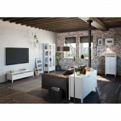 Steens New York 2 Door 1 Drawer Glazed Unit Baths