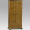 Baths Steens Richmond Pine 2 Door 2 Draw Wardrobe