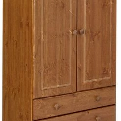 Steens Richmond Pine 2 Door Combi Wardrobe