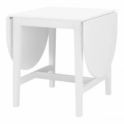 Steens Venice White Gateleg Table