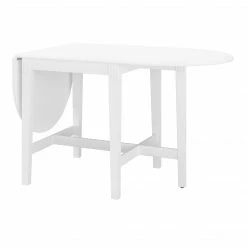 Steens Venice White Gateleg Table