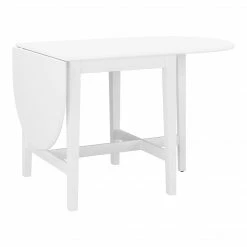 Steens Venice White Gateleg Table