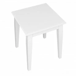 Baths Steens Venice White Side Table