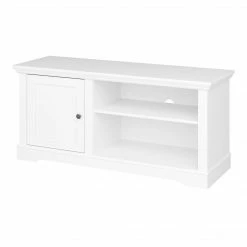 Steens Venice White Small Media Table