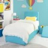 Swanglen Blue Fabric Bed