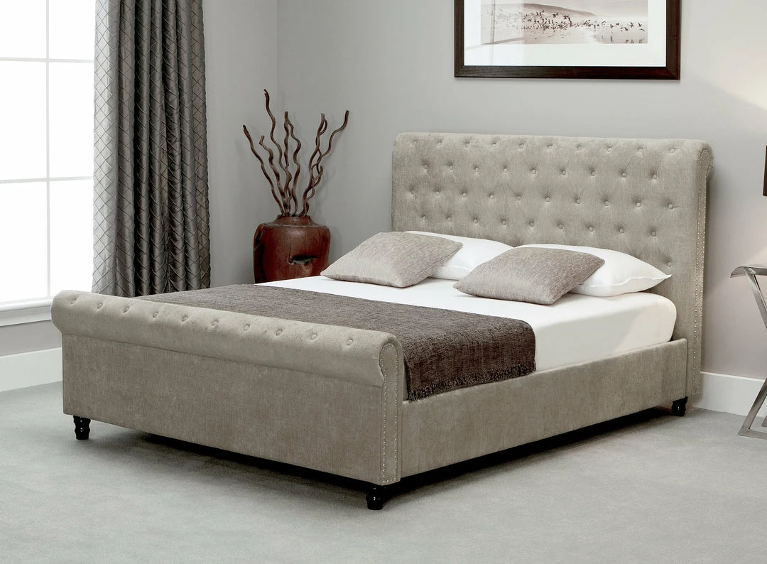 Emporia Beds Oxford Scroll Ottoman Bed