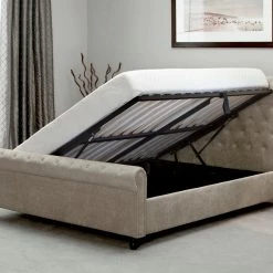 Emporia Beds Oxford Scroll Ottoman Bed