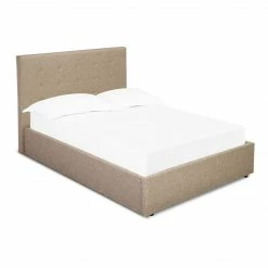 LPD Furniture The Lucca Fabric Ottoman Bed Beds