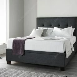 Kaydian Walkworth Pendle Slate Ottoman Bed Frame Beds
