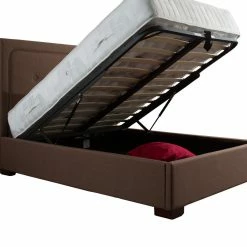 Artisan Bed Company Ottoman Beds Artisan Fabric Ottoman Linen Bed