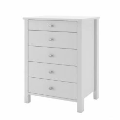 Steens Tromso White 5 Draw Narrow Chest Baths