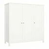 Steens Tromso White 3 Door Wardrobe Baths